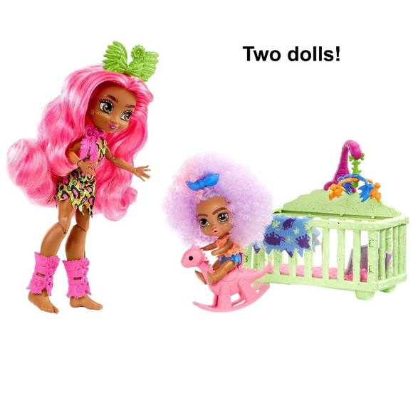 Cave Club Fernessa & Furrah  Wild About Babysitting Brand New Sealed Box - Picture 9 of 11